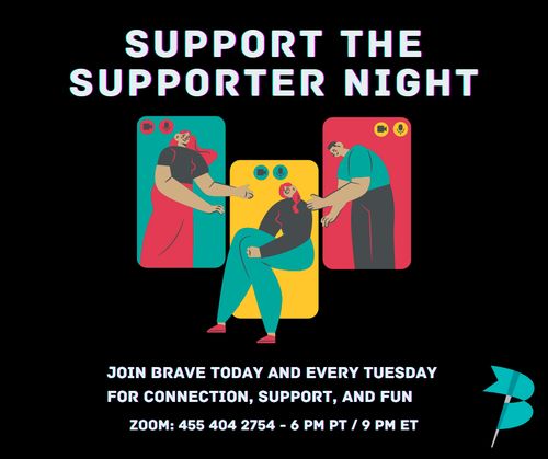Brave Support the Supporter Night